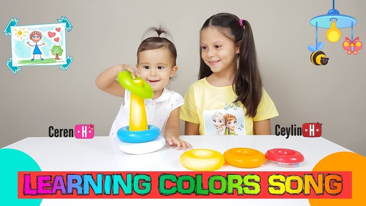 Ceylin-H | Learning Colors Song - Little Babies Learn Colors with Finger Family Song nursery rhymes