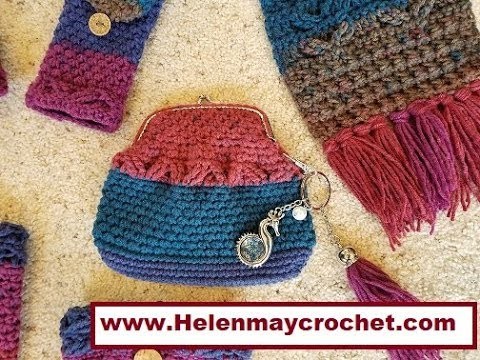 Crochet Heavenly Blessing Matching Coin Purse DIY Video Tutorial