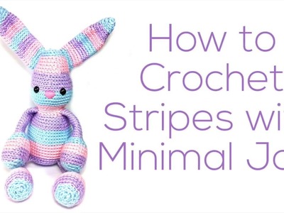 Crochet Stripes with Minimal Jog