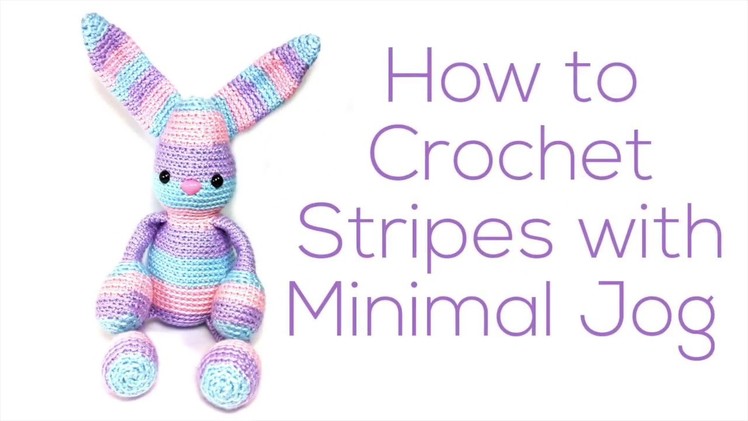 Crochet Stripes with Minimal Jog