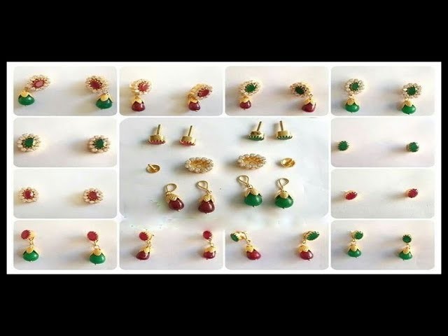 Cute Light Weight Simple Daily Wear Studd Earring Designs