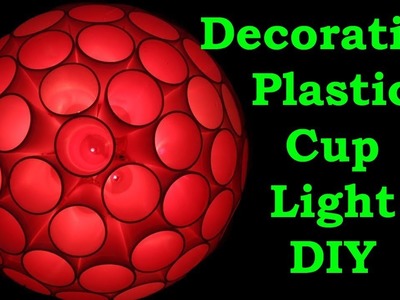 Decoration Lights Making With Cup Best DIY Craft Ideas