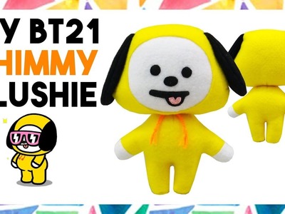 DIY BT21 CHIMMY PLUSHIE! (FREE TEMPLATE) [CREATIVE WEDNESDAY]