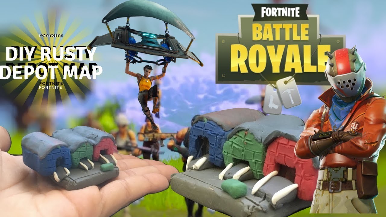 Fortnite Clay Dusty Depot Diy Dusty Depot From Fortnite Clay Tutorial