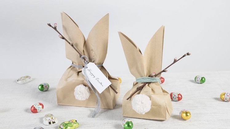 DIY : Easter bunny goody bags by Søstrene Grene