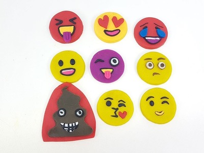 DIY EMOJI CRAFT SUPPLIES-How to Make Emoji with Play-Doh- Creative Fun For Kids-RainbowLearning