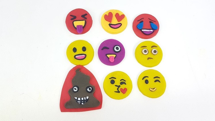 DIY EMOJI CRAFT SUPPLIES-How to Make Emoji with Play-Doh- Creative Fun For Kids-RainbowLearning