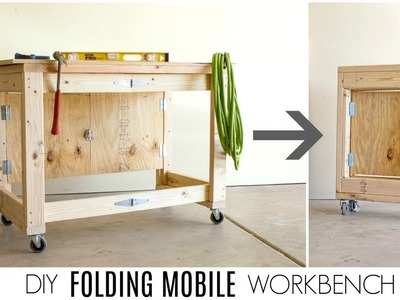 DIY Folding Mobile Workbench