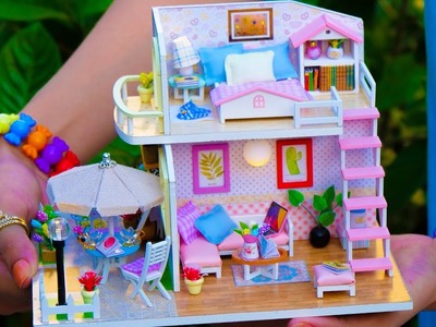DIY Girly Miniature Doll House