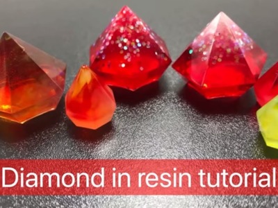DIY How To Make Diamond Resin