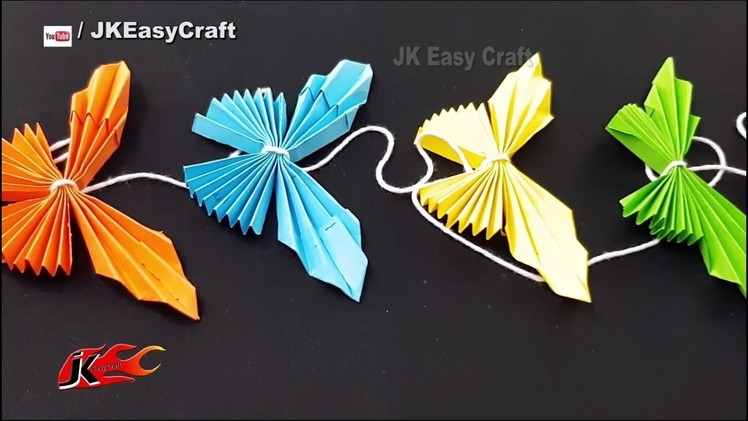 DIY Paper Butterfly Craft | How to Make Easy Paper Decorations | JK Easy Craft  237