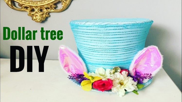 Dollar tree DIY. Easter hat center piece