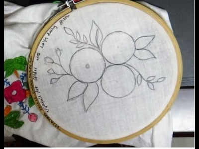 Drawing designs - Simple and beautiful Lazy daisy embroidery designs