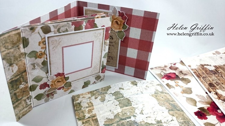 French Country Themed Matchbook Album | Beginner Friendly