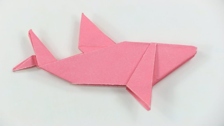 How to make a Paper Shark | Easy Origami Shark | How to make an Origami Shark Easy Video Tutorial