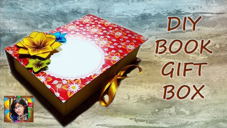 How to make gift box for birthday,gift box,book box,Diy,tutorial,ideas,making with paper,making