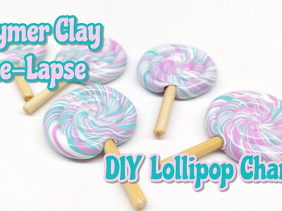 Lollipop Charm : Polymer Clay Tutorial : DIY Crafts : Swirl Lollipop Charm Tutorial