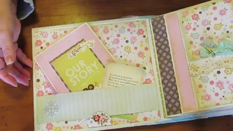 Mother to be Twins Baby Album ~ Bundle of Joy & Baby Mine Papers