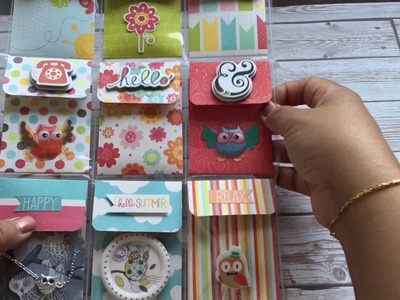 Owl themed Pocket Letter : Outgoing