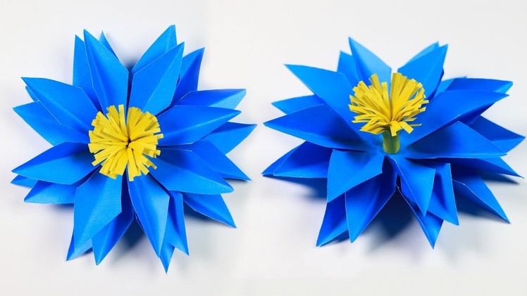 Paper Flower: How to make easy and simple paper flower | DIY Paper Crafts