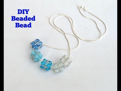Quick & Easy to make Beaded beads ????