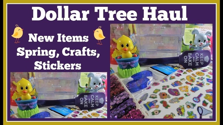 Spring Dollar Tree Haul ???? New and  Craft items