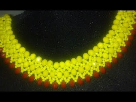 The tutorial on how to make this beautful beaded jewelry