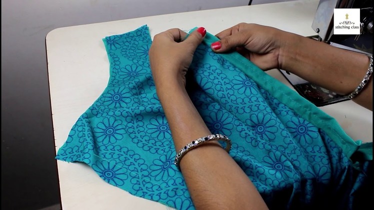 ड्रेस मै जिप लगाने का सबसे आसान तरीका , How to stitch zipper on dress, How to sew a zipper