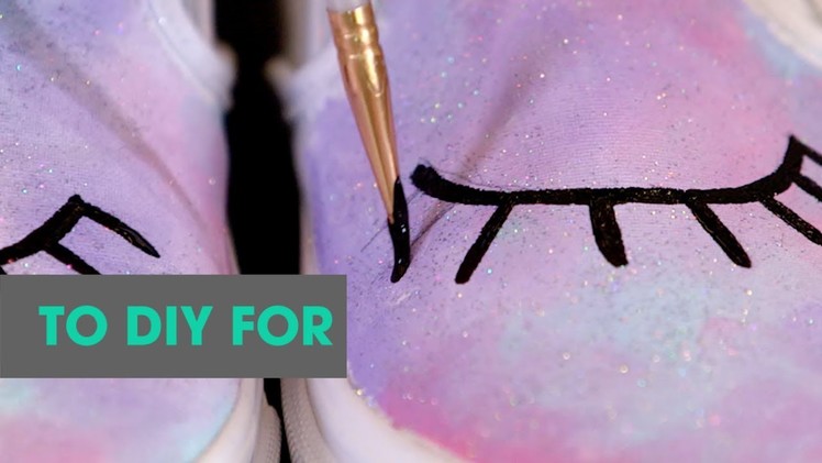 Unicorn Shoes EASY DIY | TO DIY FOR