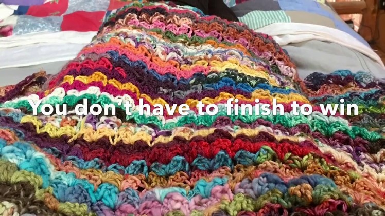 CAL by The Autumn Acorn Knits - Hydrangea Stripe Scrappy Blanket Crochet-a-Long