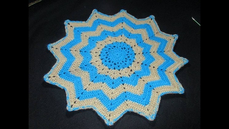 Crochet- Table Mat.Thalposh[Hindi]