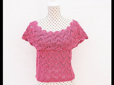 Crochet very easy  blouse for women