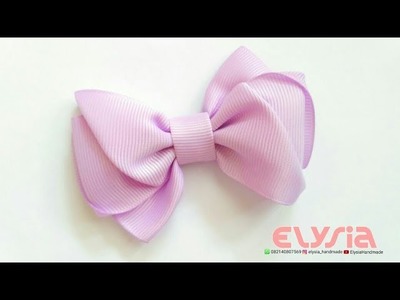 Cute Ribbon Bow - Hair Bow | DIY by Elysia Handmade