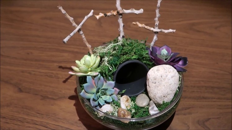 DIY Easter Resurrection Garden made from Dollar Tree items