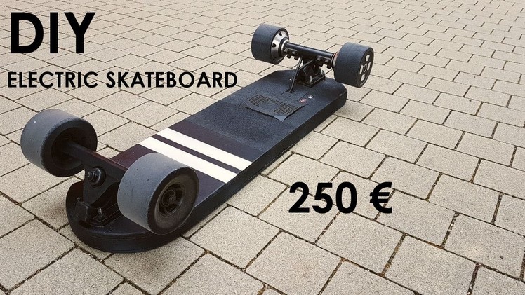 DIY ELECTRIC SKATEBOARD with no visible electronics and Meepo board parts. Tutorial Part 2