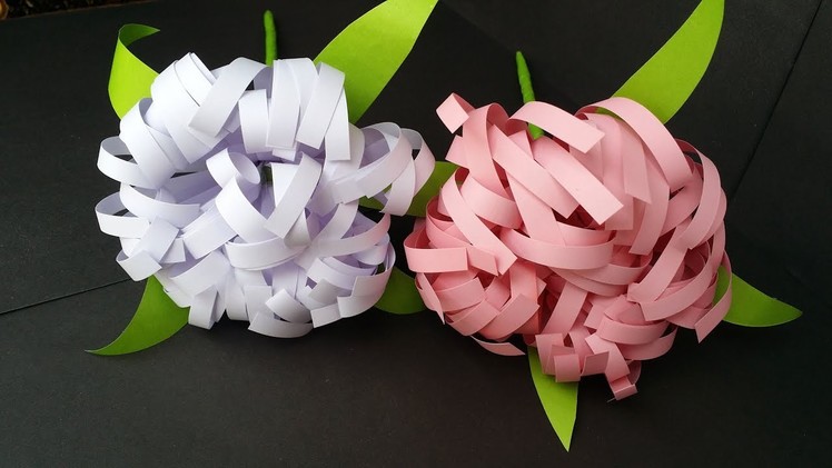 DIY: Paper Flower!!! How to Make Easy & Beautiful Paper Flower!!!