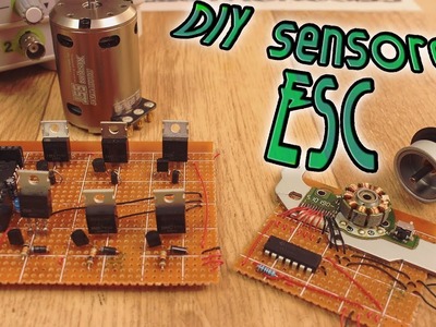 DIY Sensored ESC - full tutorial