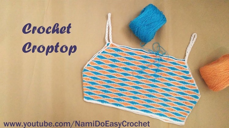 Easy Crochet for Summer: Crochet Crop Top #03
