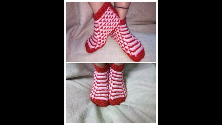 Easy knitting socks for women\girls|hindi