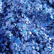 Holographic Blue Cellophane Glitter Flakes Bag Glitter Flakes Cellophane Flakes Iridescent Flakes Nail Mylar Flakes Christmas Snow