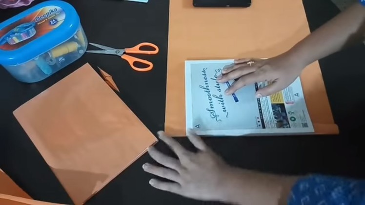 How to cover school books |notebook | how to cover school books with brown paper