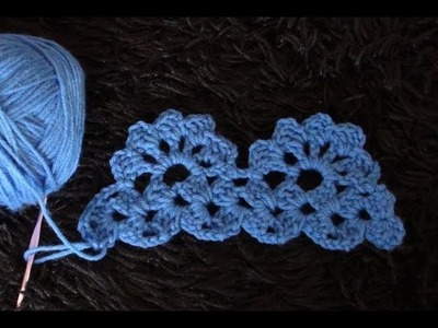 How to Crochet Border Edging. Trim Stitch Pattern #690│by ThePatternFamily