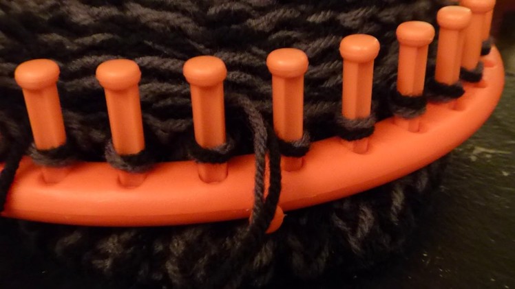 How to finish a loom knitted hat