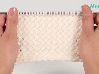 How to Knit for Beginners - Wicker Stitch