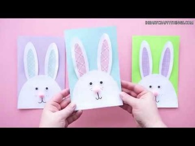 How to make a DIY Bunny Easter Card