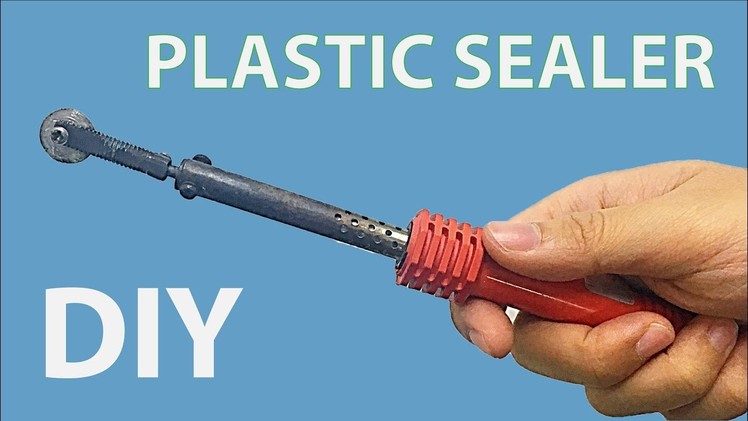 How to make a plastic sealer from a solder