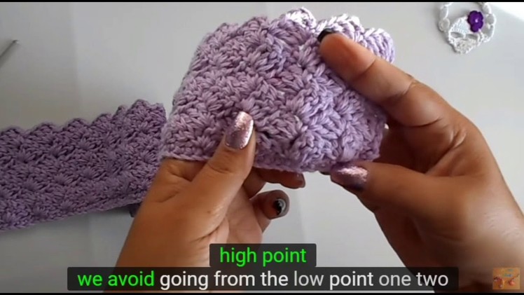 How to make Crop Top a crochet o ganchillo - subtitles english - part #1