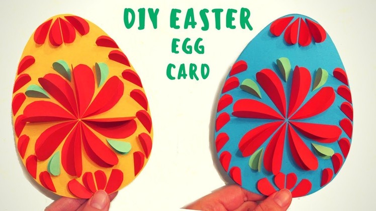 How to Make - Easy diy Easter Egg Card - Hand Made