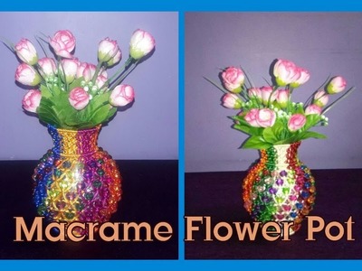 How to make Macrame Flower Pot