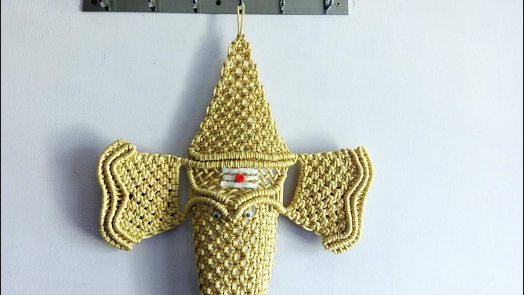 How to make macrame ganesha - easy method part 1